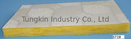 অগ্নিনির্বাপক গ্লাস উলের ছাদ টাইলস, উত্তাপযুক্ত ফাইবারগ্লাস ছাদ প্যানেল