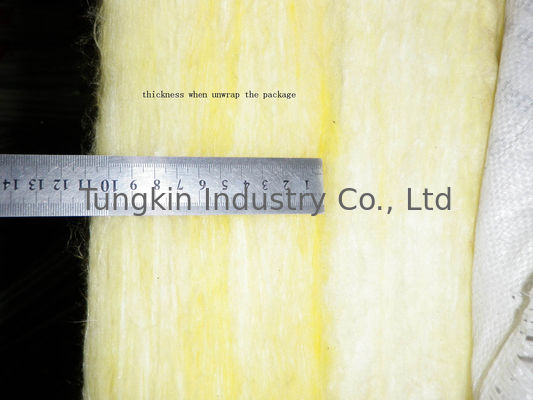 ছাদ উচ্চ ঘনত্ব গ্লাসওয়ুল অন্তরণ ব্যাটারি R1.3 / R1.5 সাউন্ডওফুফ